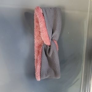 Infant winter fleece headband